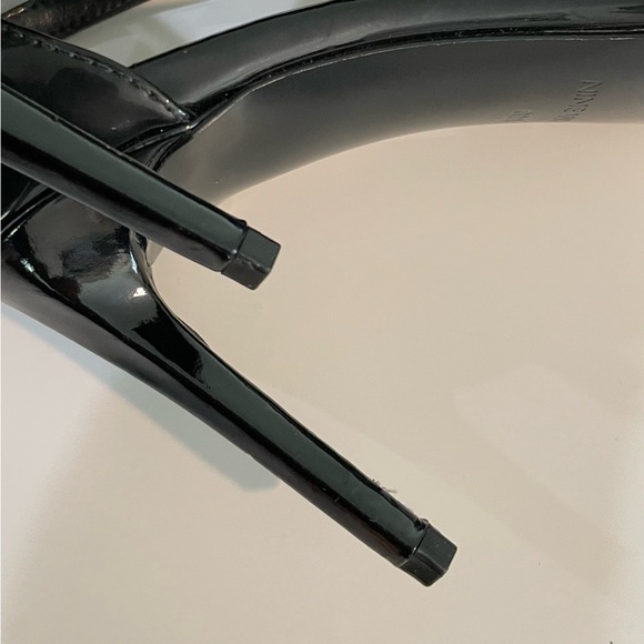 Nine West Patent Shine Gabriele Slim Heel Sandal - Picture 7 of 12